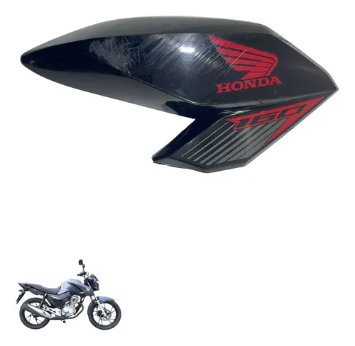 Abs Tanque Direita Preta Honda Cg Fan 160 2017 5273