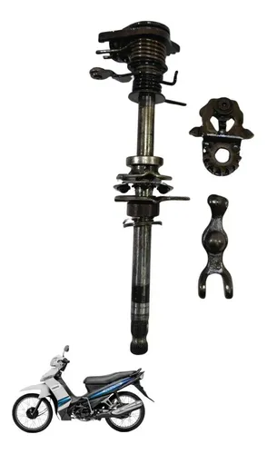 Eixo Pedal Cambio Yamaha Crypton 105   2009 2014 8694