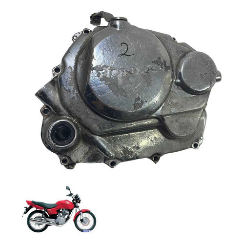 Tampa Motor Lateral Direita Honda Cg 125 2000 7043 3