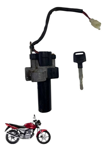 Chave Iguinição Com Chave Honda Cg 150 Sport 2008 Original -1355 5