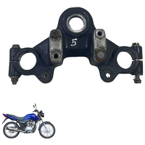 Mesa Superior Direção Honda Cg 125 Fan 2004 2008 5583