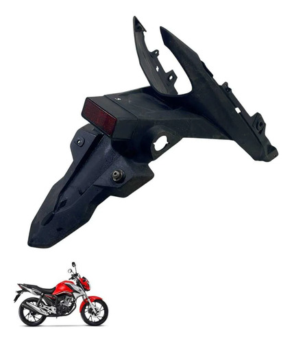 Para-lama Traseiro Honda Cg 160 Start 2016 6838 5