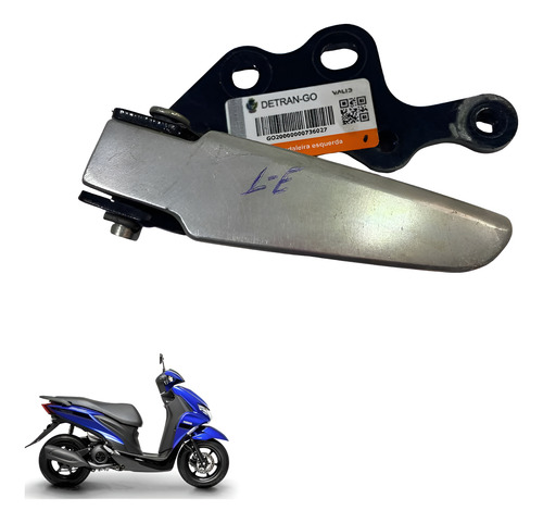 Pedaleira Traseira Esquerdo Yamaha  Fluo   -2619