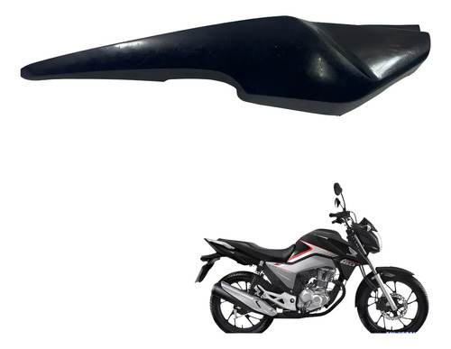 Rabeta Lado Direito Honda Fan 150/160 Original  -778 Preto Preto