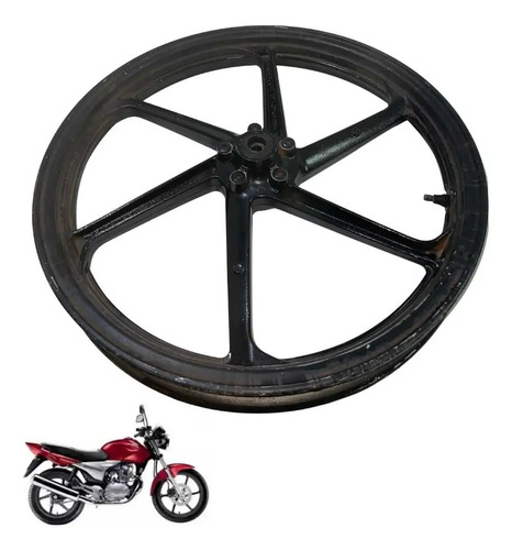 Roda Dianteira Honda CG 150 Sport 2008 Original-1364 4