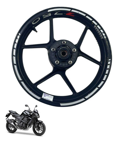 Roda Dianteira Kawasaki Z 750 2012 5834 Original 2