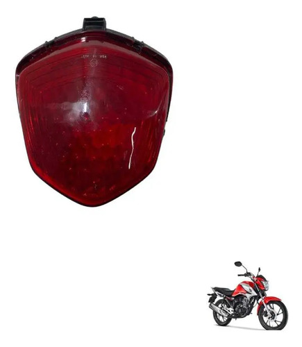 Lanterna Cg 160 2016 A 2024 Original Usado Ambos Lados Verme