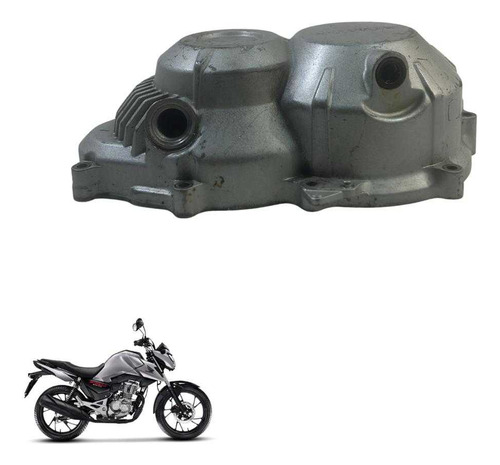 Tampa Embreagem Honda Cg 160 Titan Fan Start Original  -3074 Prata 4