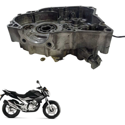 Carcaça Motor Esquerda Yamaha Fazer 2012 Original 3