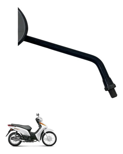 Espelho Retrovisor Esquerdo Honda Biz 125 Original -3493 3