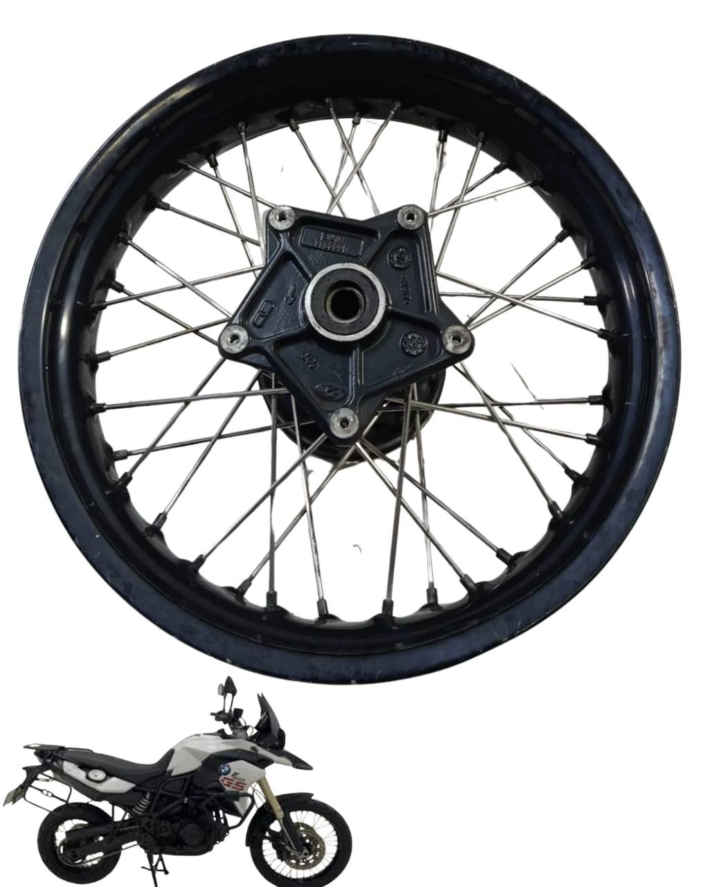 Roda Traseira Bmw Gs F800 2010 2016 9150 4