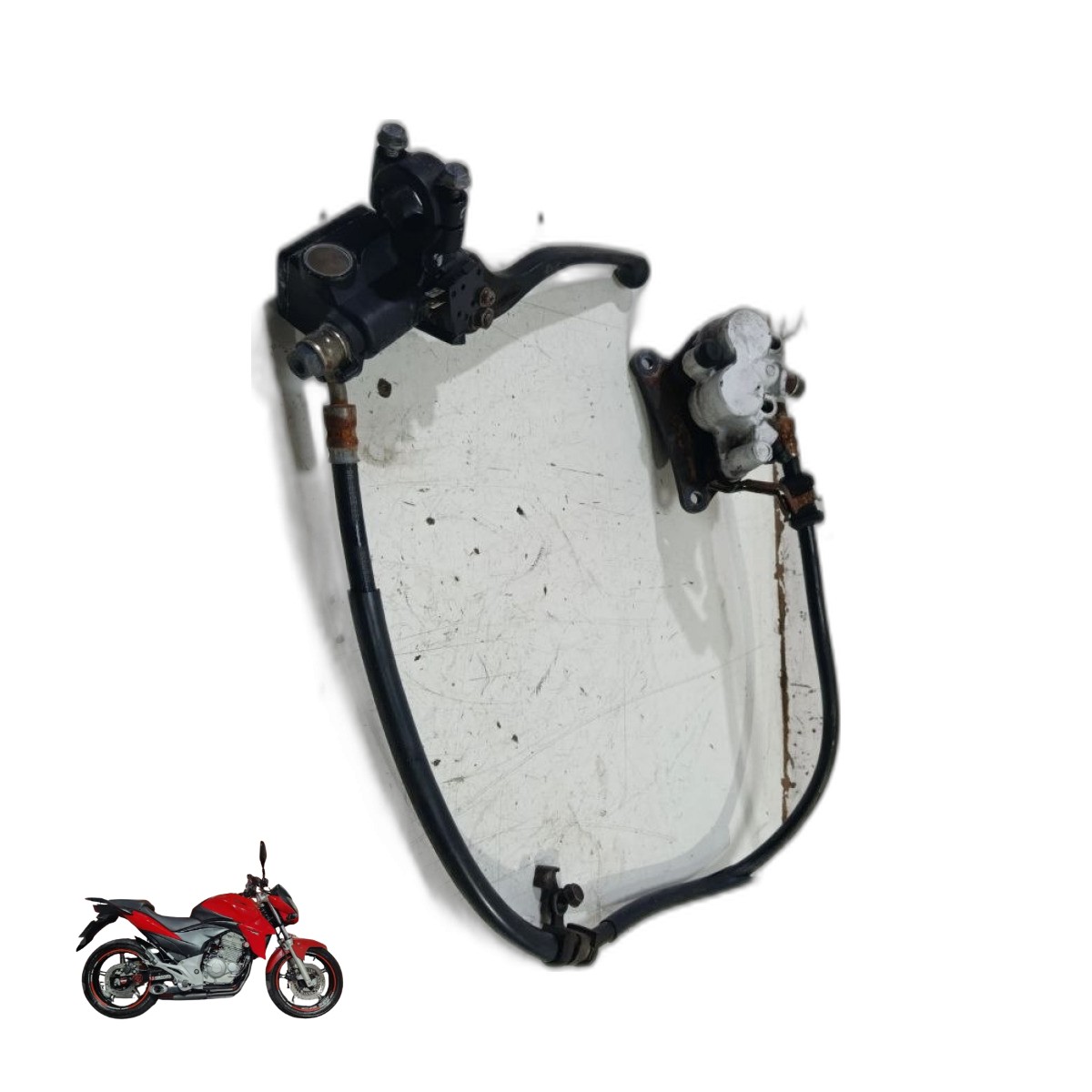 Sistema de freio dianteiro CB 300 2013/2015 13084