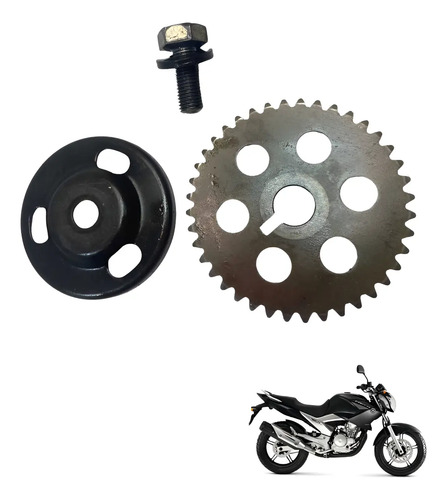 Engrenagem Comando Completa Yamaha Fazer Ys 250 2012 Origina