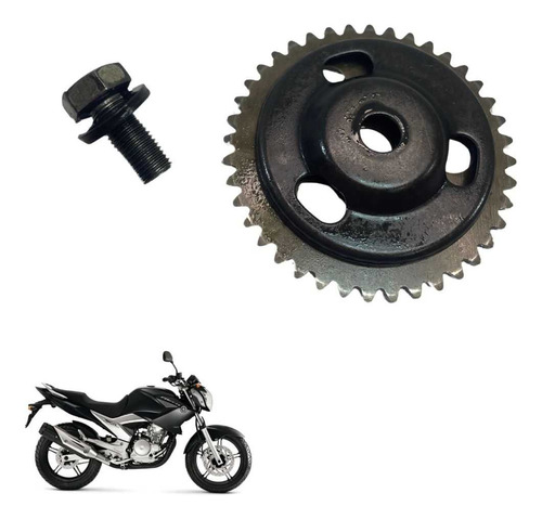 Engrenagem Comando Completa Yamaha Fazer Ys 250 2012 Origina 2