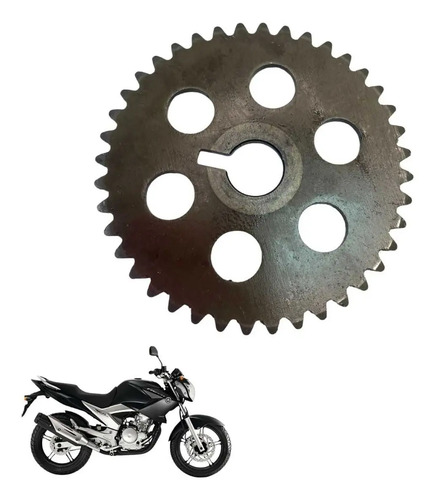Engrenagem Comando Completa Yamaha Fazer Ys 250 2012 Origina 5