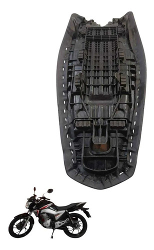 Banco Honda Cg Titan/fan 160 2016 7736 Preto 3