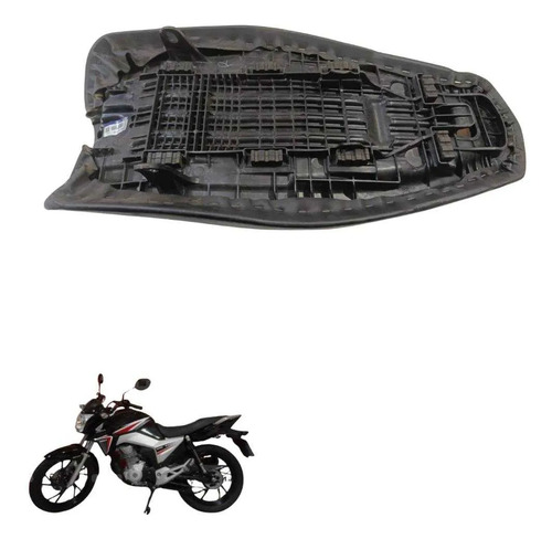 Banco Honda Cg Titan/fan 160 2016 7736 Preto 4