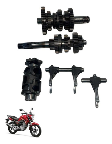 Caixa Macha Cambio Honda Cg 160 Titan Fan Cargo -2852