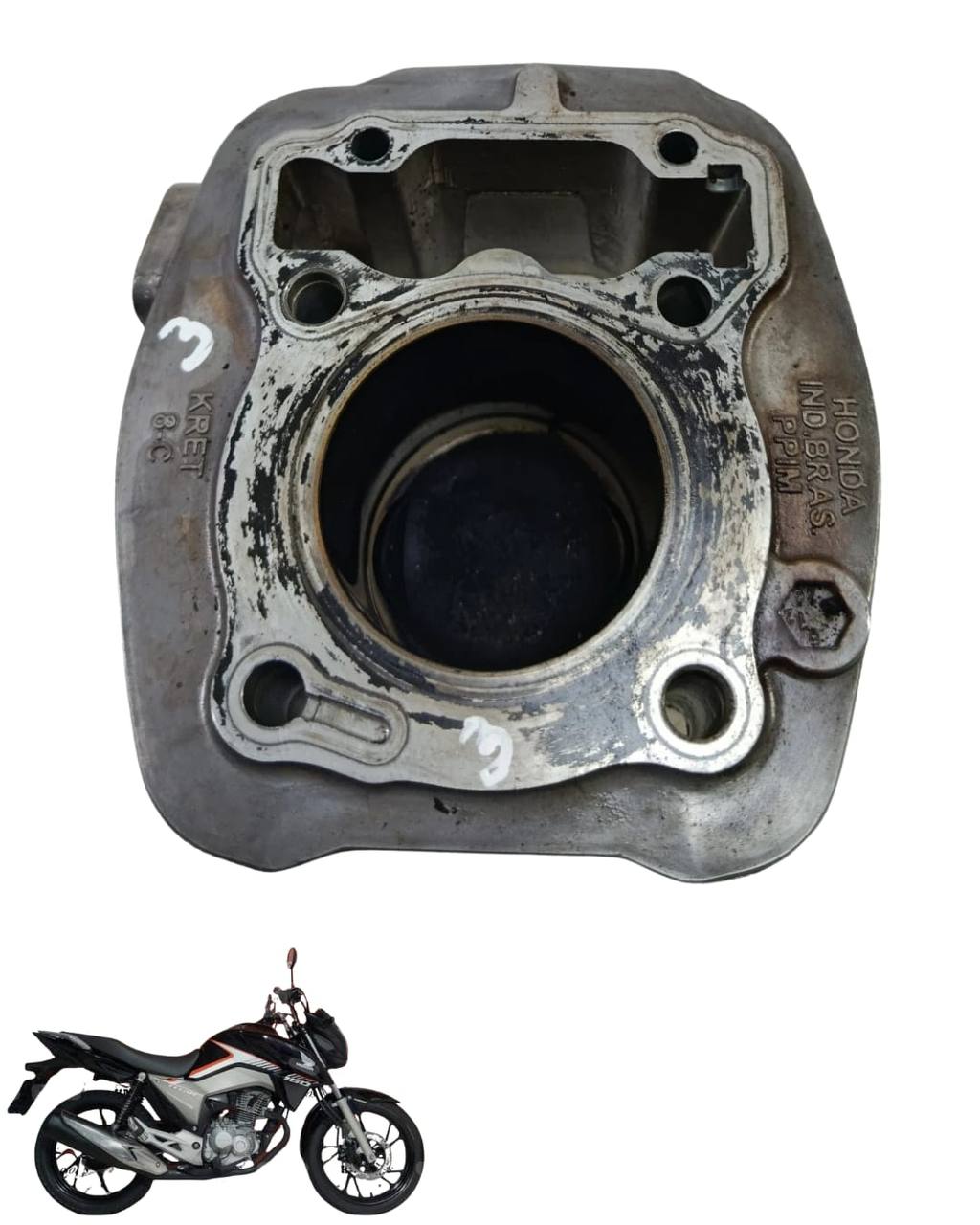 Cilindro Motor Cg 160 2018 15271
