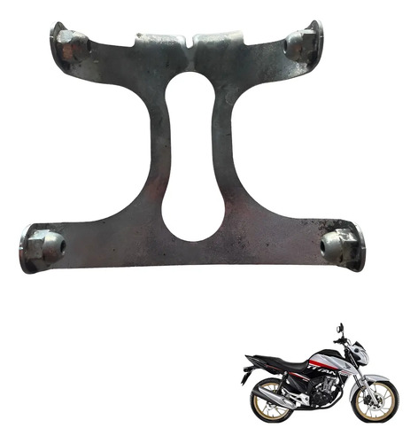 Suporte Paralama Dianteiro Honda Cg 160 16/24 Prata