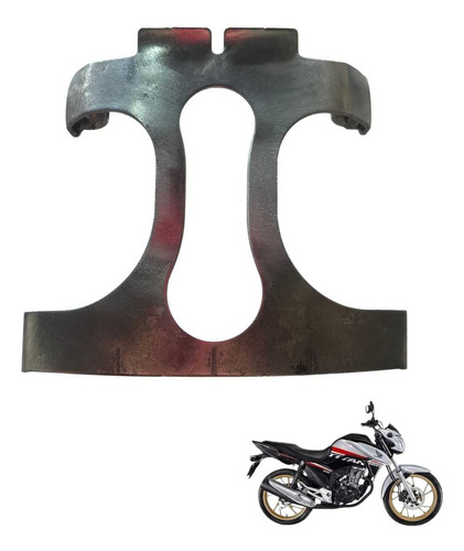 Suporte Paralama Dianteiro Honda Cg 160 16/24 Prata 3