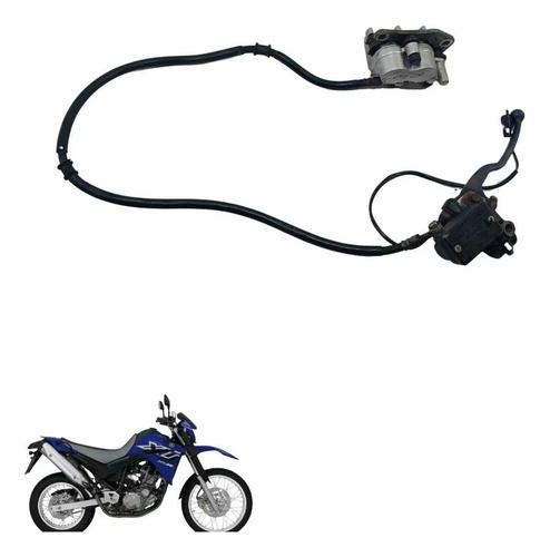 Sistema Freio Yamaha Xt 600 2005 8512 Preto 4
