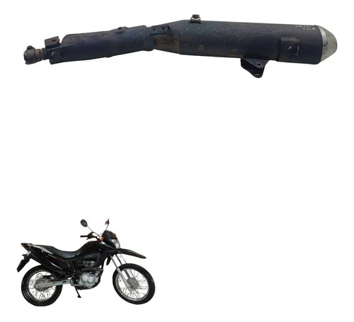 Escapamento Honda Nxr 160 Bros 2015 2016 2017 2023 7602
