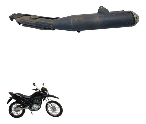 Escapamento Honda Nxr 160 Bros 2015 2016 2017 2023 7602 4