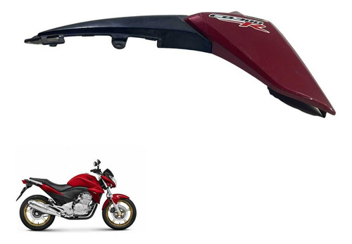 Carenagem Aba Tanque Direita Honda Cb 300 2012 Vermelho-4454 3