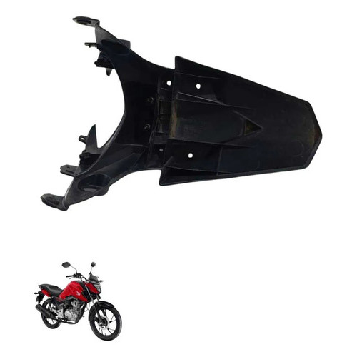 Para-lama Traseiro Com Suporte Honda Cg 160 2016 2024 5658 4