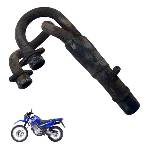 Curva Escapamento Yamaha Xt 600 2005 7172