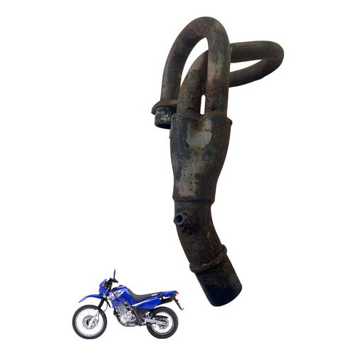 Curva Escapamento Yamaha Xt 600 2005 7172 4