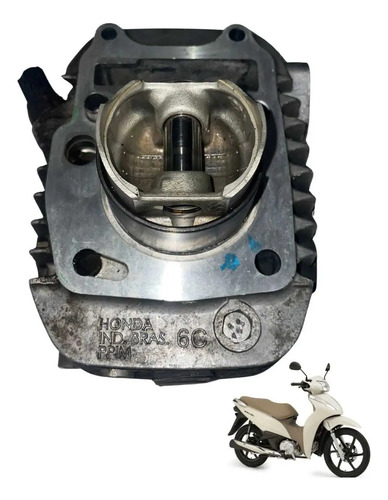 Cilindro Pistão Honda Biz 125 2022 Original  Usado -725
