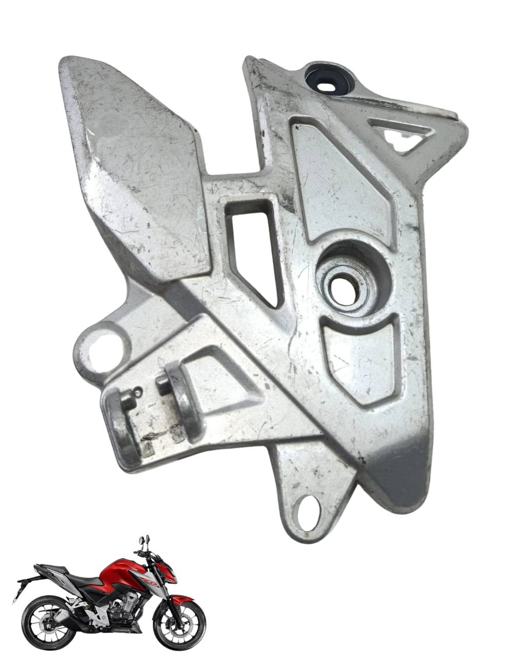 Suporte Pedaleira Bacalhau Cb Twister 300 2025 Direita 3