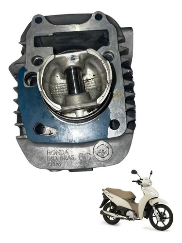 Cilindro Pistão Honda Biz 125 2022 Original Usado -726 3