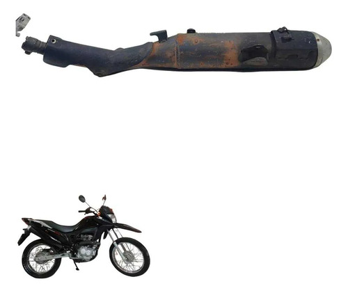 Escapamento Honda Nxr 160 Bros 2015 2016 2017 2023 7603