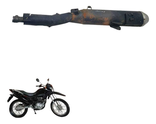 Escapamento Honda Nxr 160 Bros 2015 2016 2017 2023 7603 3