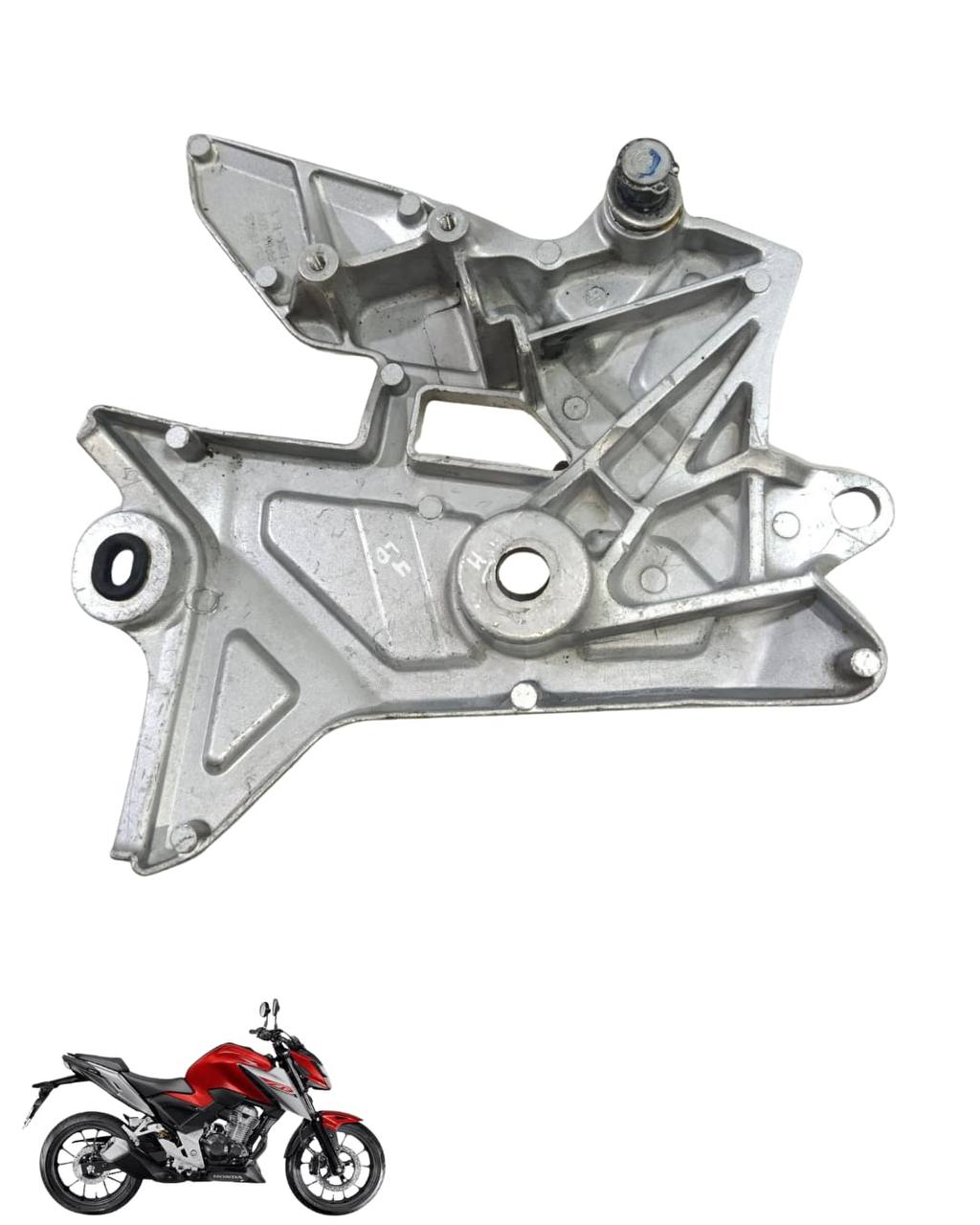Suporte Pedaleira Bacalhau Cb Twister 300 2025 Direita 9805 3