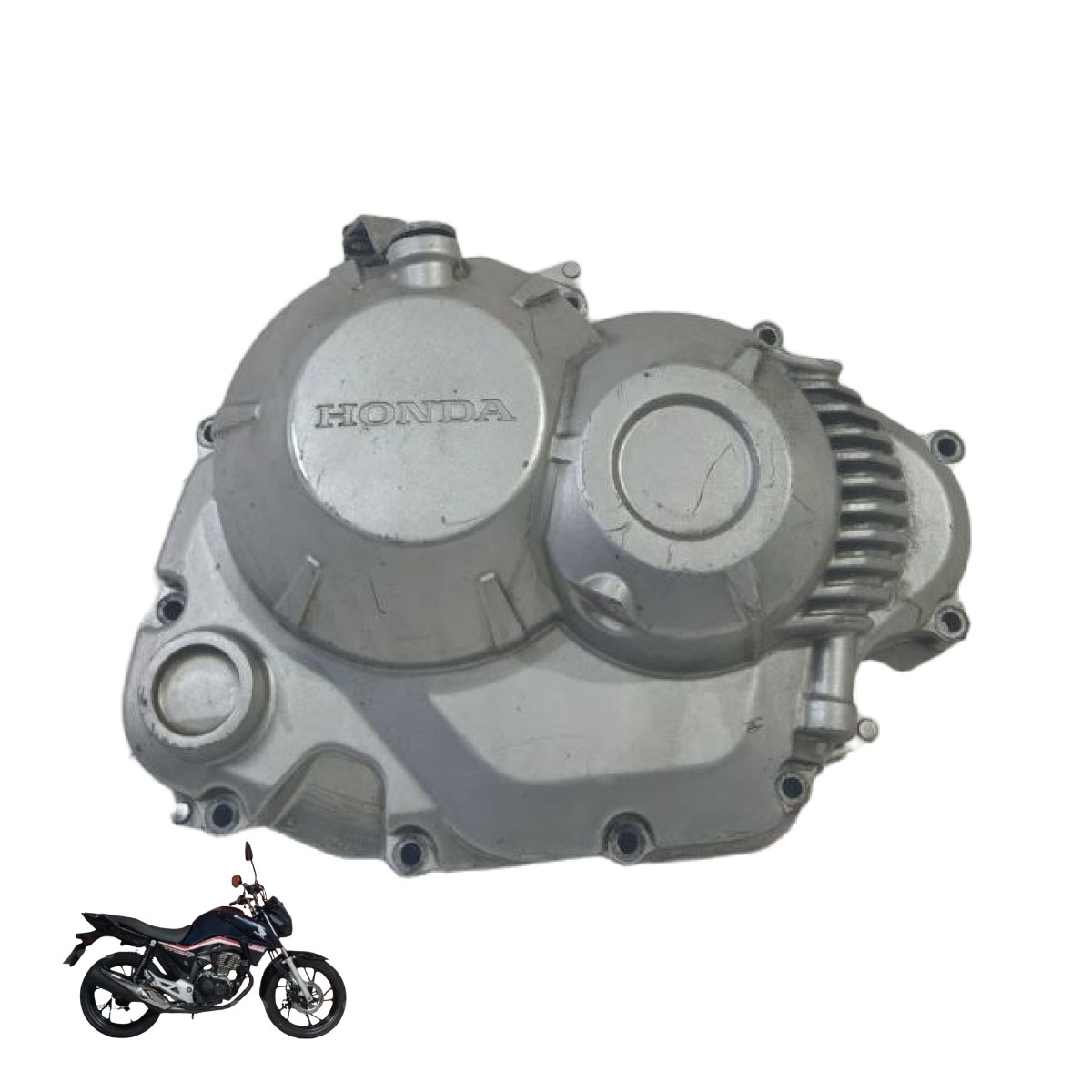 Tampa motor embreagem Cg 160 2018/2024 13730