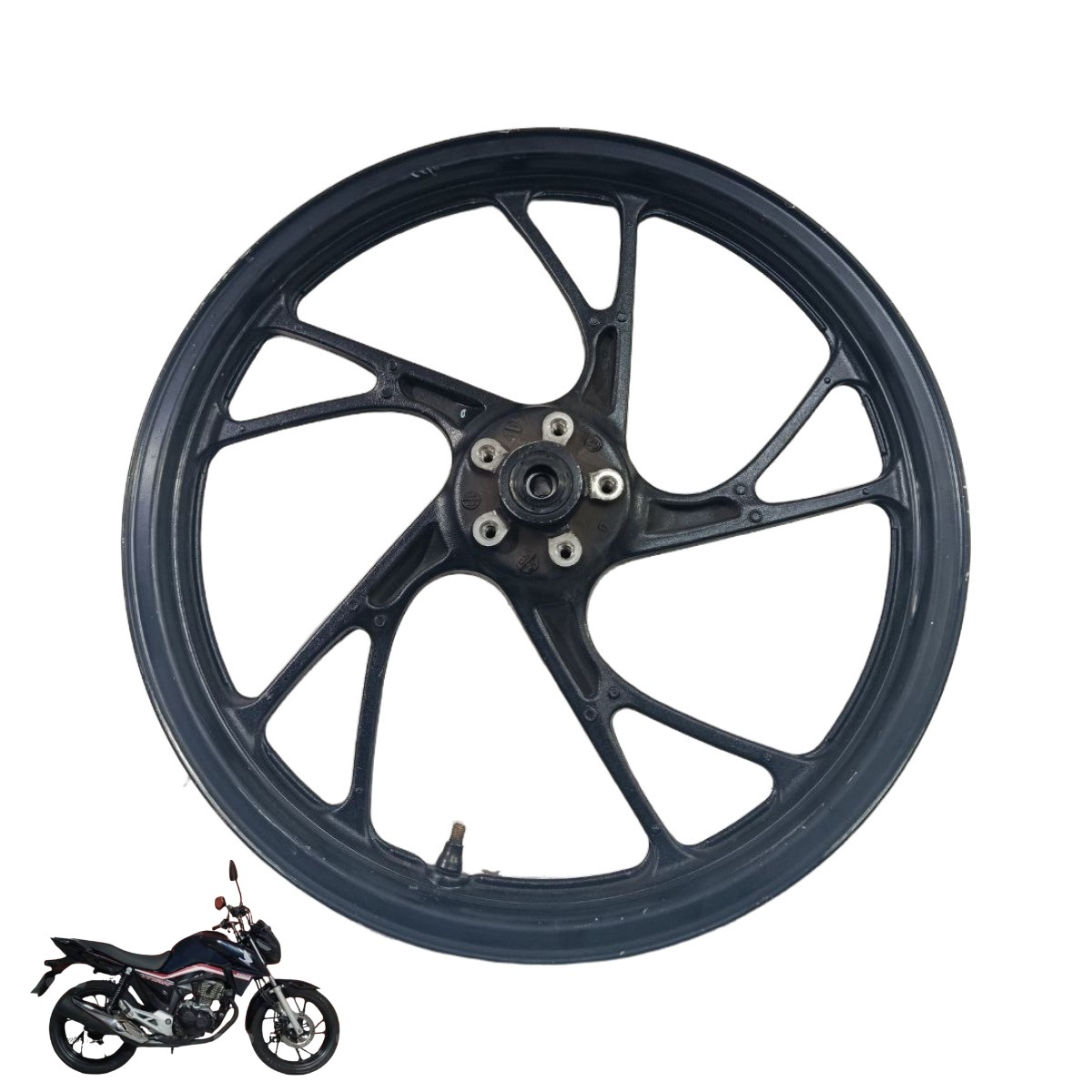 Roda dianteira Cg 160 2016/2024 16546