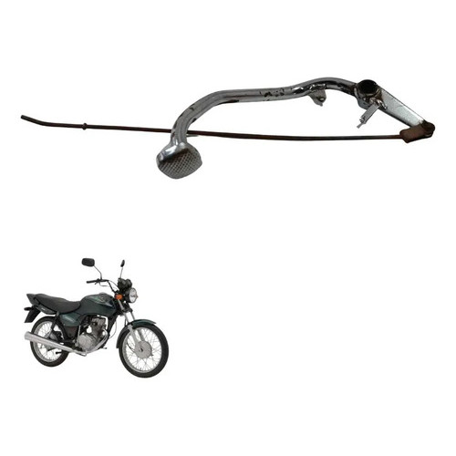 Pedal Freio Traseiro Honda Cg 125 2000 5048 Original 4