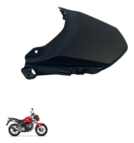 Carenagem Central Rabeta Traseira Honda Cg160 Fan-4477 2
