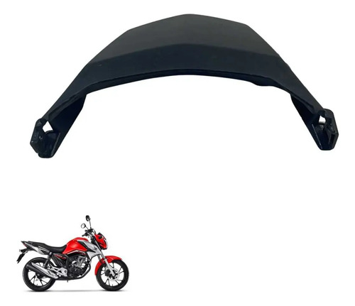 Carenagem Central Rabeta Traseira Honda Cg160 Fan-4477 3