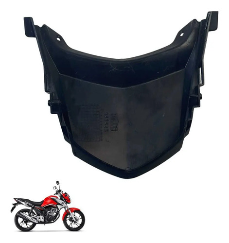 Carenagem Central Rabeta Traseira Honda Cg160 Fan-4477 4