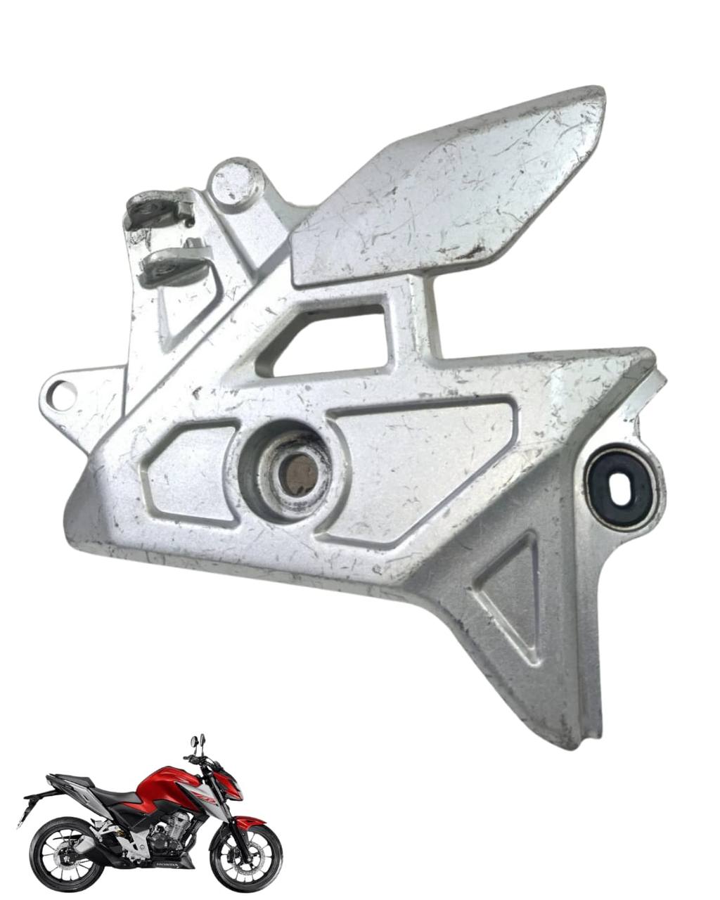 Suporte Pedaleira Bacalhau Cb Twister 300 2025 Direita 9806