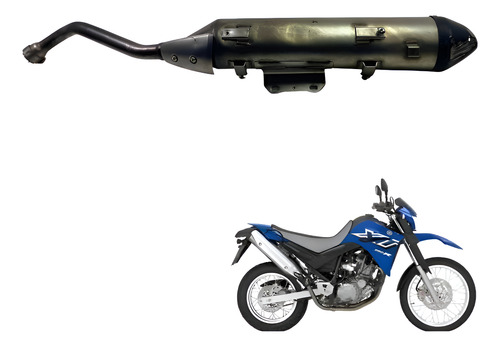 Ponteira Escapamento Direita Yamaha Xt660 Original -1070