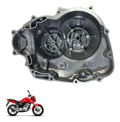 Tampa Embreagem Honda Cg 160 Original Cinza -4389 2