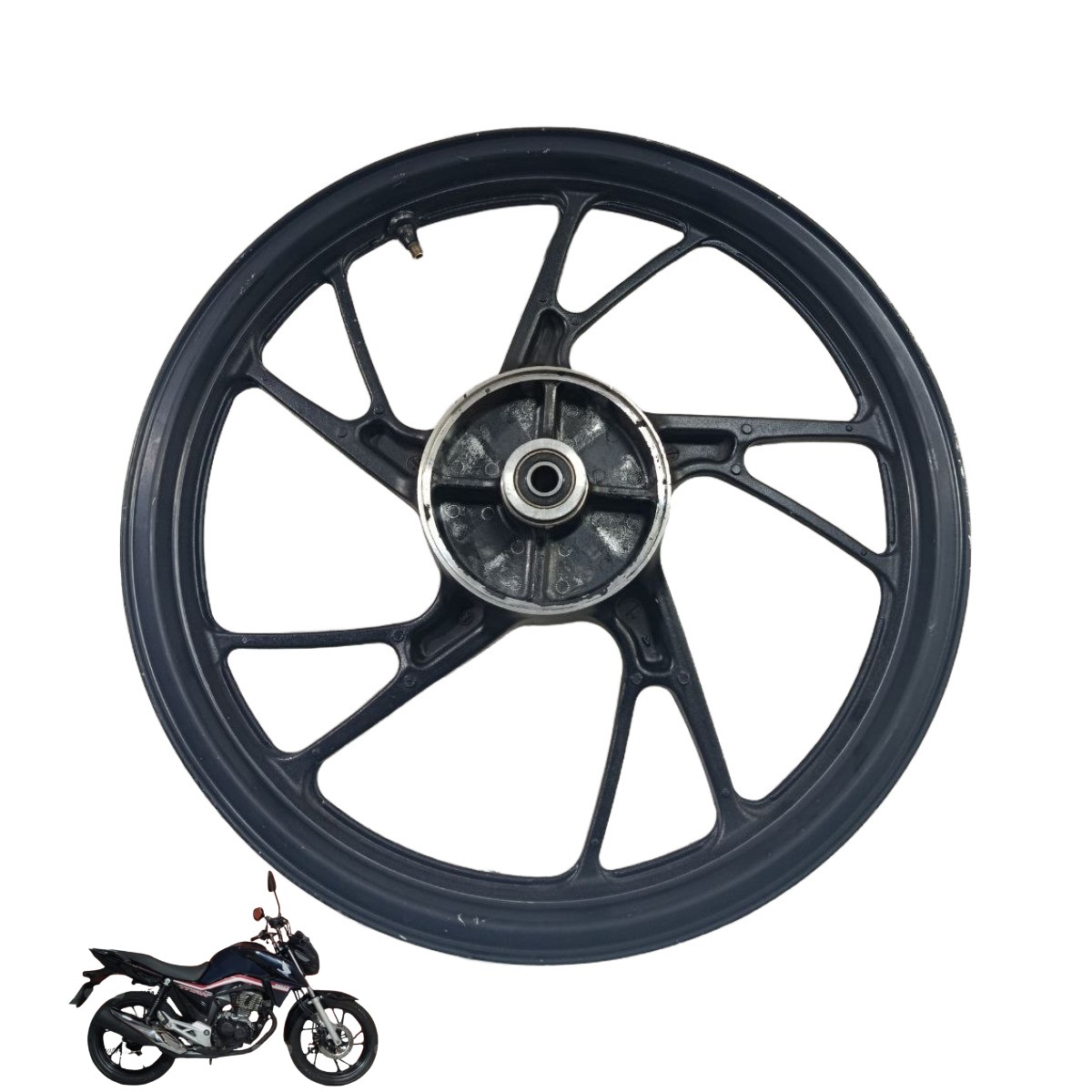 Roda traseira Cg 160 2016/2024 16548