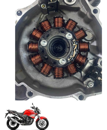 Tampa Estator Yamaha Fazer 250 2008 4
