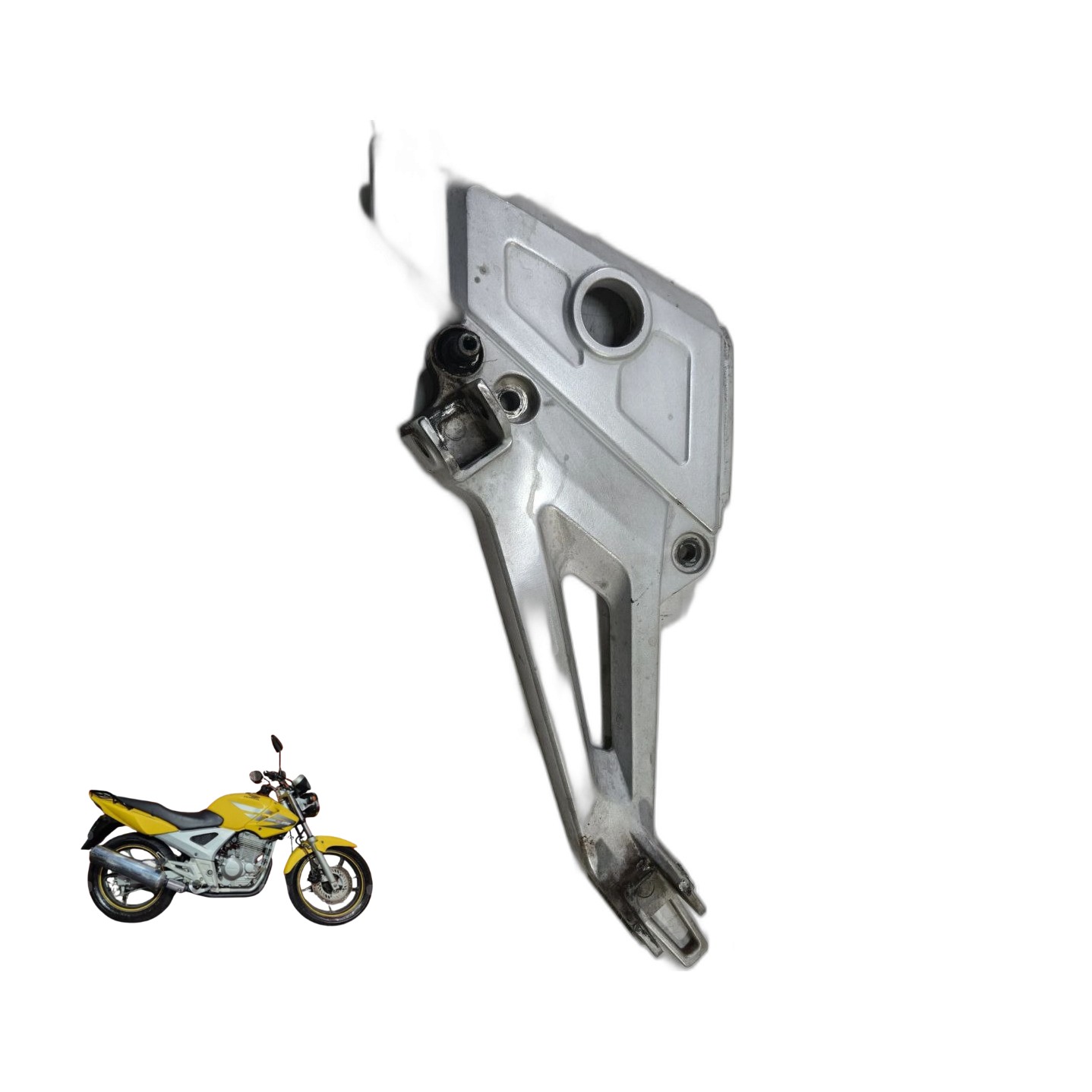 Suporte pedaleira esquerda CB Twister 250 2004/2008 13493